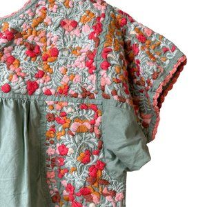 Ivy Jane Sister Mary Green Embroidered Dress